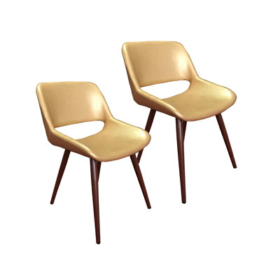 Shane Faux Leather Mid-Century Dining Chair