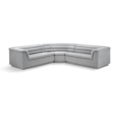 Iyon Upholstered L-Shaped Sectional Symmetrical