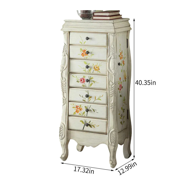Armoires à bijoux en bois rétro
