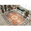Tapis floral en laine noué à la main Jade Traditional-816619183