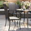 Ensemble de 4 chaises de salle à manger d'extérieur en osier Outsunny-336263916