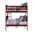 Marita Cherry Bunk Bed (Twin /Full )