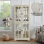 Vaisselier blanc avec portes en verre-1114380064