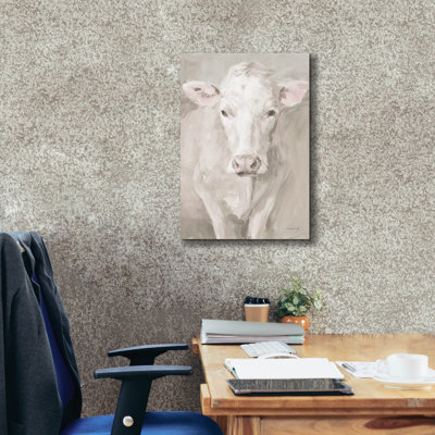 'Flossie Neutral' by Danhui Nai Canvas Wall Art