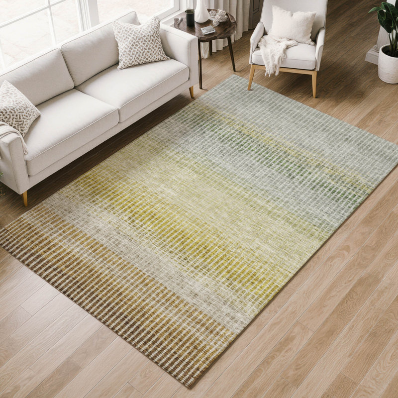 Tapis intérieur / extérieur lavable à la machine Jouett ACN2313, Rectangle 5 pi x 7 pi 6 po