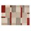 Foulton Shaggy Brown/Red Rug-31916638