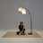 Trilage 84 in. Mid-Century Modern 3-Light Adjustable LED Floor Lamp with 3 Fabric Drum Shades-26907501
