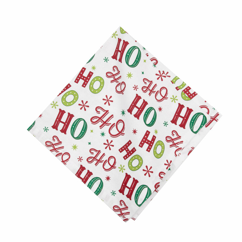 Ho Ho Ho Napkin S/6