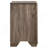 Tomasina Washed Taupe 2-Drawer Rectangular Nightstand