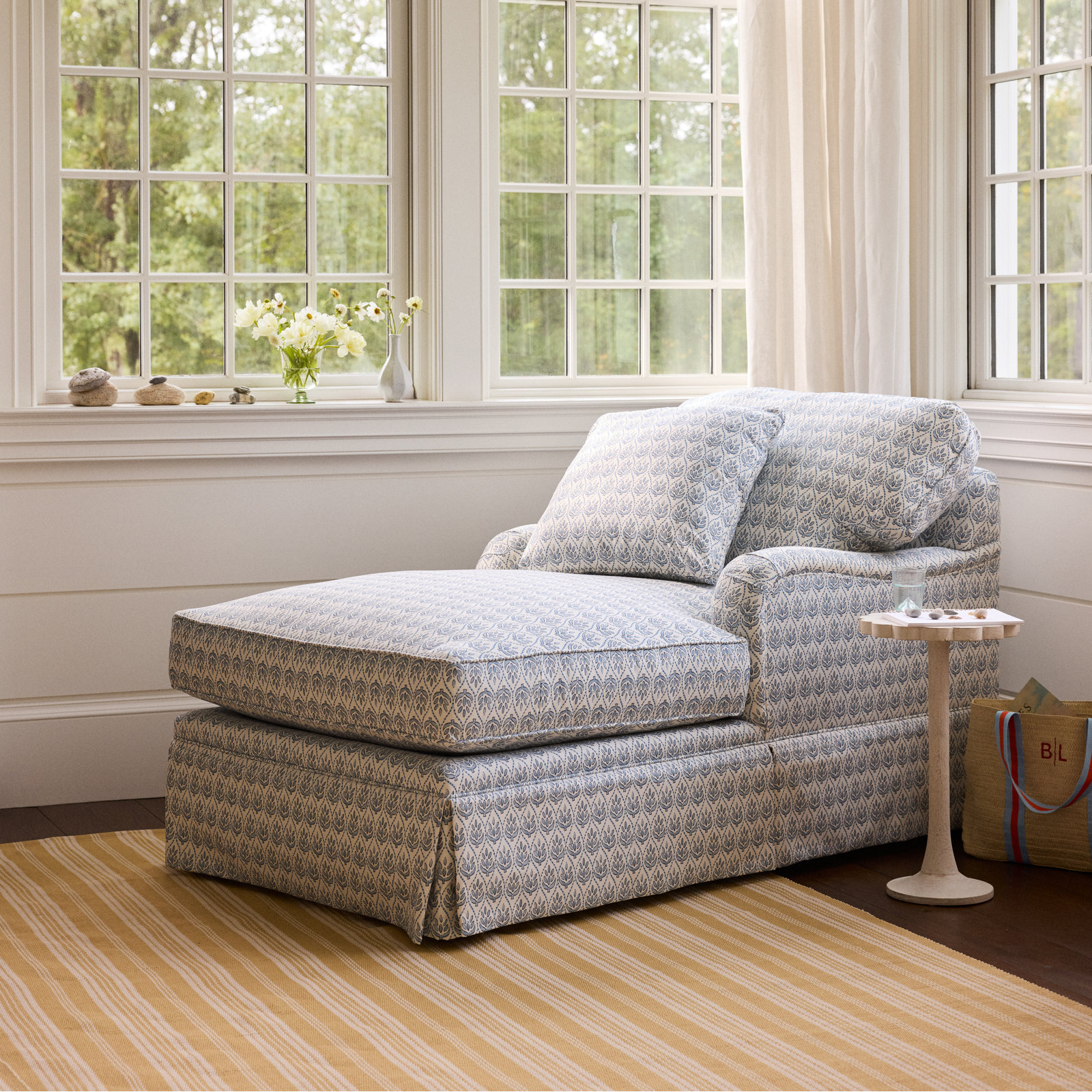 Vienna Upholstered Chaise Lounge, Tropea 22