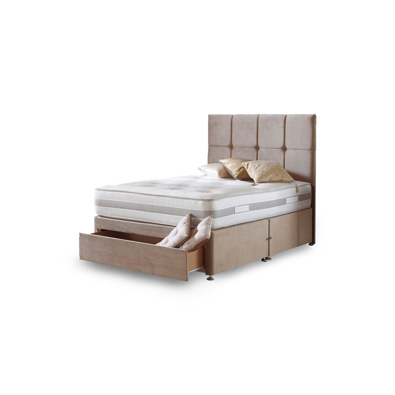 25cm Foam Free 1000 Pocket Sprung Mattress, Dual Sided, Med-Firm Feel, Low Motion Transfer, Hypoallergenic & Breathable Mattress  