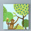 « jungle fun i », art sur toile-33522495