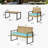 Armantine Darb Stylish 4-Person Wicker Patio Set-1913284875-1913284878