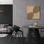 Art mural en verre acrylique «Unity Brown» par Danhui Nai-684209392