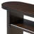 Elegant Minimalist Console Table With Rounded Edges And Sturdy Shelf Design For Entryway, Living Room-2023593220