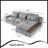 L-shaped Modular Sectional Sofa with Removable Back Cushions-101784550