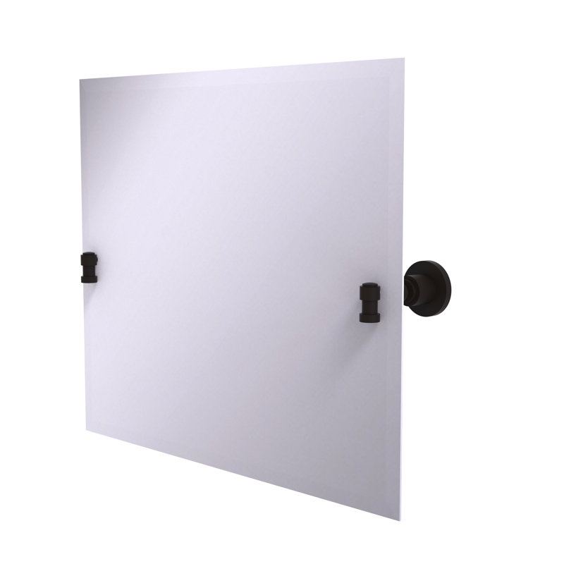Miroir d’appoint d’inclinaison de paysage Marchmont, 21" H x 26" W, Bronze huilé