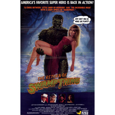 Affiche de film The Return of Swamp Thing (11 X 17) - article MOVED9906