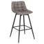 Upholstered Counter Stool with Metal Frame-61601234-135456942