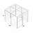 Epsilon 48.8 Square Feet Walk In Chicken Run For Up To 6 Chickens