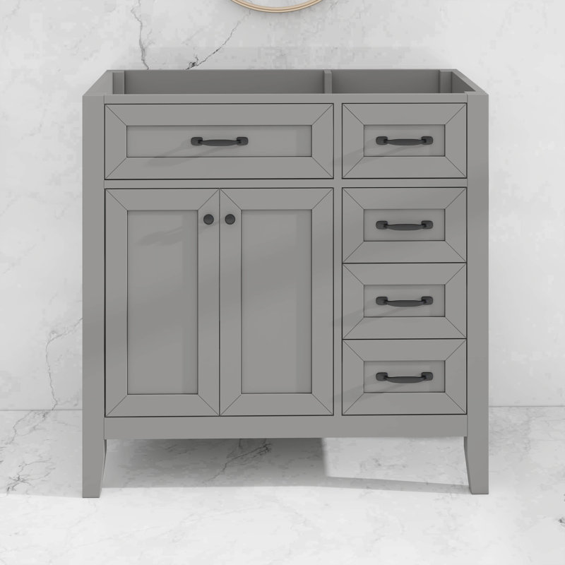 36" Bathroom Vanity Without Sink