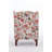Accent Upholstered Chair with Retro Wood Legs