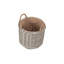 Wicker Lined Log Storage Basket-1788595459