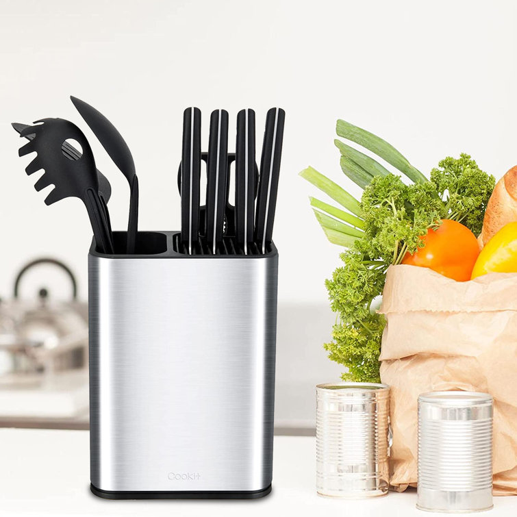 Knife Block Without Knives, Cookit Universal Round Knife Block