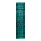 Overyed One-of-a-Kind Runner 2'7" X 10'4" Hand Knotted Area Rug