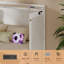 Armoire murale multifonctionnelle avec station de charge USB, lit escamotable vertical avec tiroirs, lit escamotable mural peu encombrant avec verrou de sécurité et dispositif anti-basculement