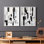 ABSTRACT Series XL - reproduction encadrée de qualité supérieure - prête à être accrochée - aucun clou requis - aucun clou requis