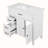 Bathroom Vanity with Sink, Cabinet with Drawers-1490914720-1490914727