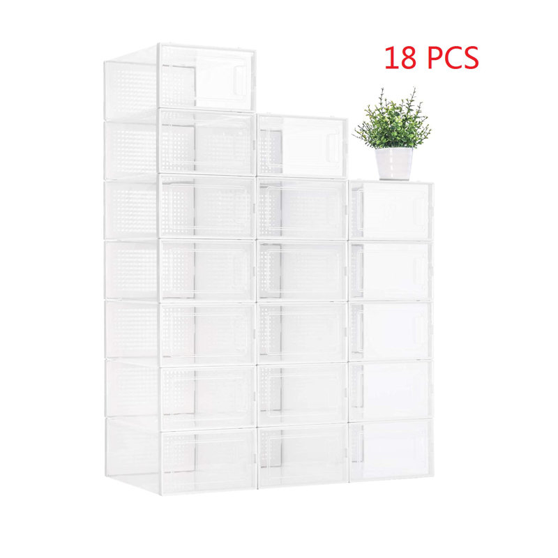Foldable Shoe Storage Box in Home