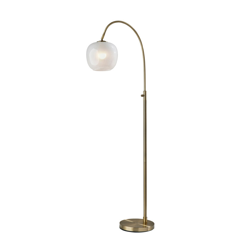 Tahira 61.75'' Gold Task Floor Lamp