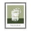 Cadre flottant vert Keep Your Gin Up, design par Lettré et doublé-1854792102-1854792110