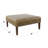 Algie Faux Leather Ottoman