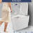 Automatic Smart Toilet With Built - In Bidet, Heated Seat, Warm Water And Dry, Foot Sensor Control, Radar Sensing, Fountain Washing Modes, Adjustable Temp, , Dryer Temperature, Side Button Memory,