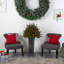 48' H Lighted Artificial Pine Christmas Tree