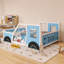 Lit plateforme classique en forme de voiture avec roulettes-1585196885-1585196887