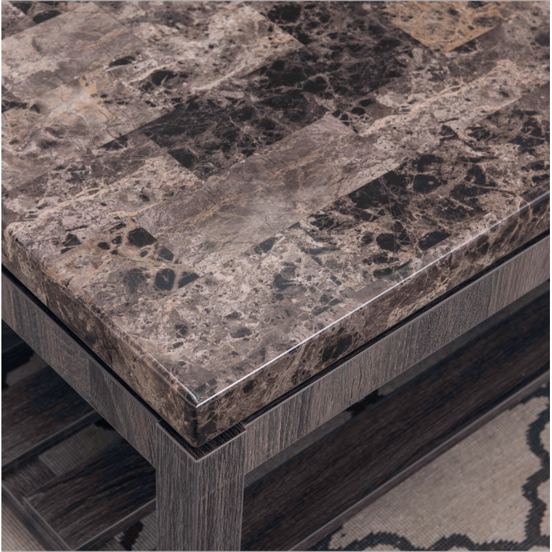 Table basse Occasional Faux marbre