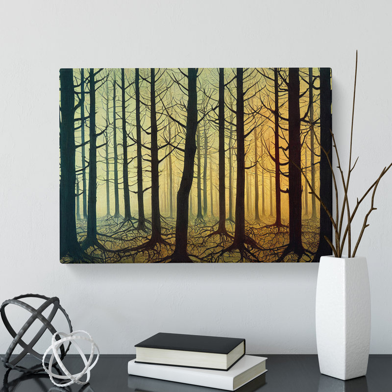 An Enthralling Forest - Wrapped Canvas, 35cm H x 50cm W x 3cm D