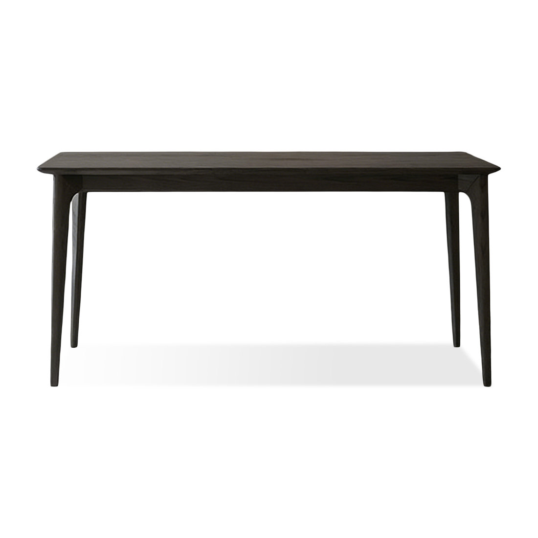 George Oliver Chilmark Black Rectangular Solid Manufactured Wood Dining ...