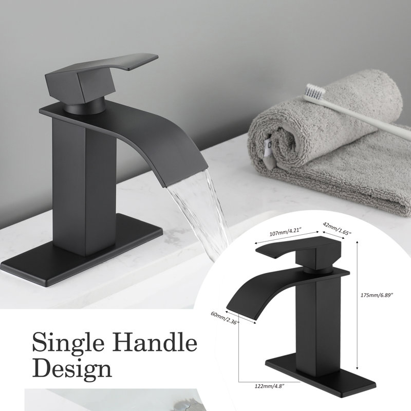 Vessel Sink Faucet Bathroom Faucet, Matte Black