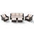 Neida - Person Patio Conversation Set with Cushions-1007080609