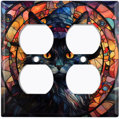 Halloween 2 - Gang Duplex Outlet Standard Wall Plate