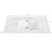 35.4" Solid Surface Resin Streamline Vanity Top