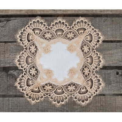 Napperon en tissu jacquard antique européen Colfontaine