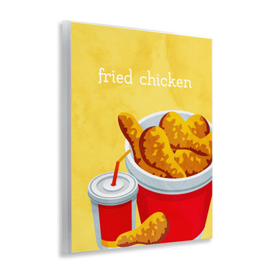 Chicken Bucket Takeout Wall Plaque, design by Kim Allen