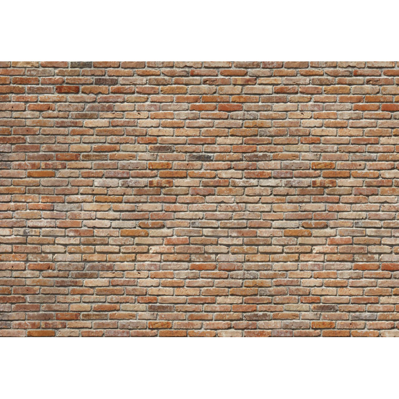 Daquane Brick 2.54m x 368cm Wallpaper Roll