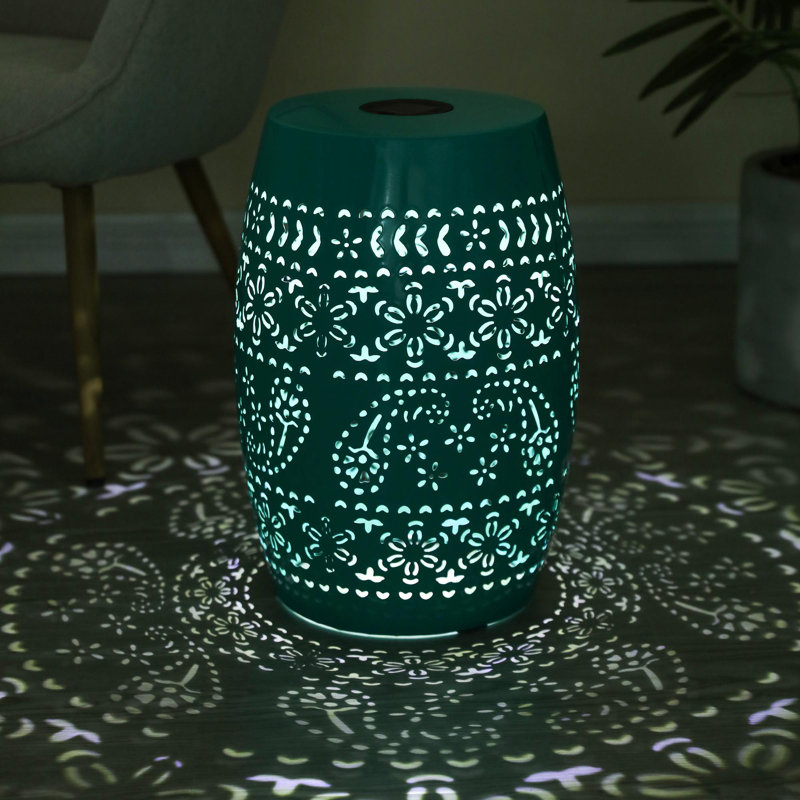 Table d'appoint, couleur sarcelle, Sarcelle